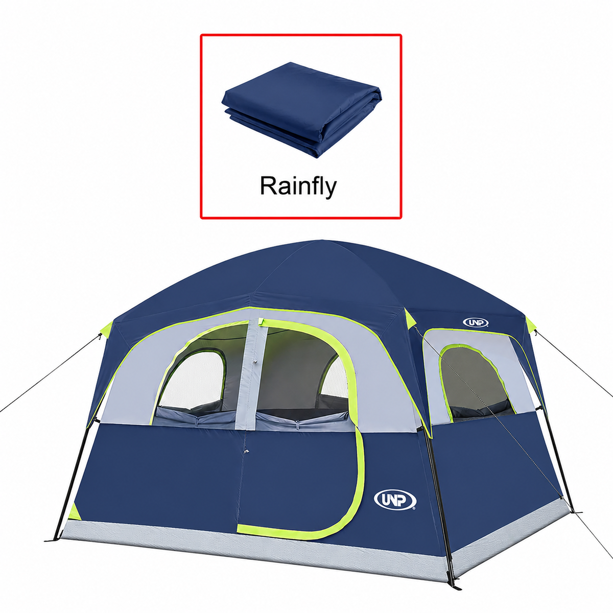 Replacement Rainfly for UNP 6-Person Tent, Tent Not Included丨UNP-100978