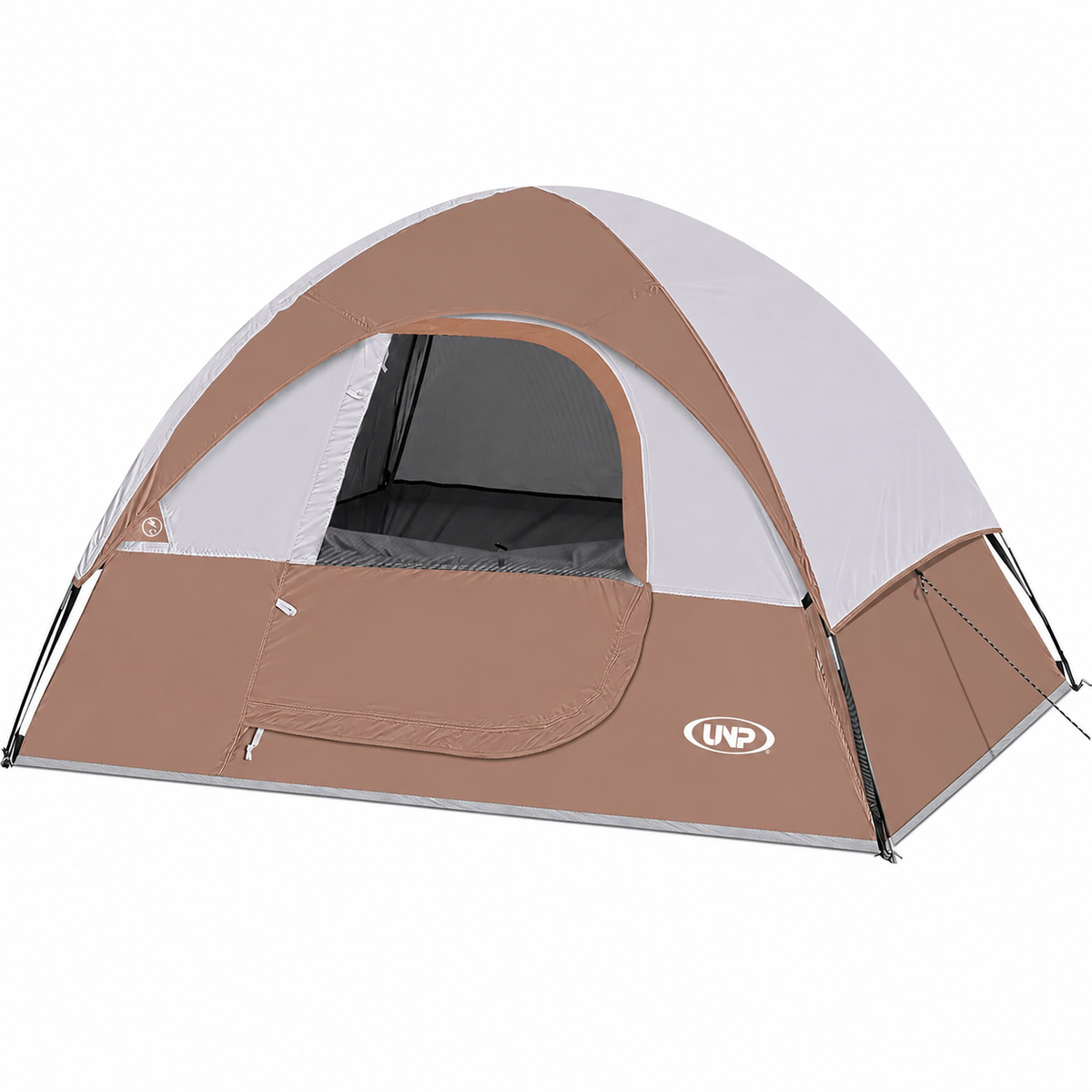 UNP 2-4 Person Lightweight Camping Tent - Waterproof & Windproof Dome Tent