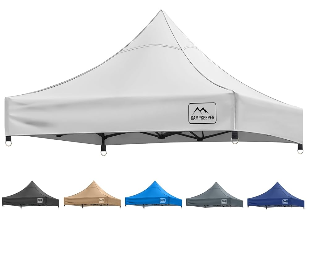 10x10 Canopy Replacement Top Cover for Peak Straight Leg Canopy Tent