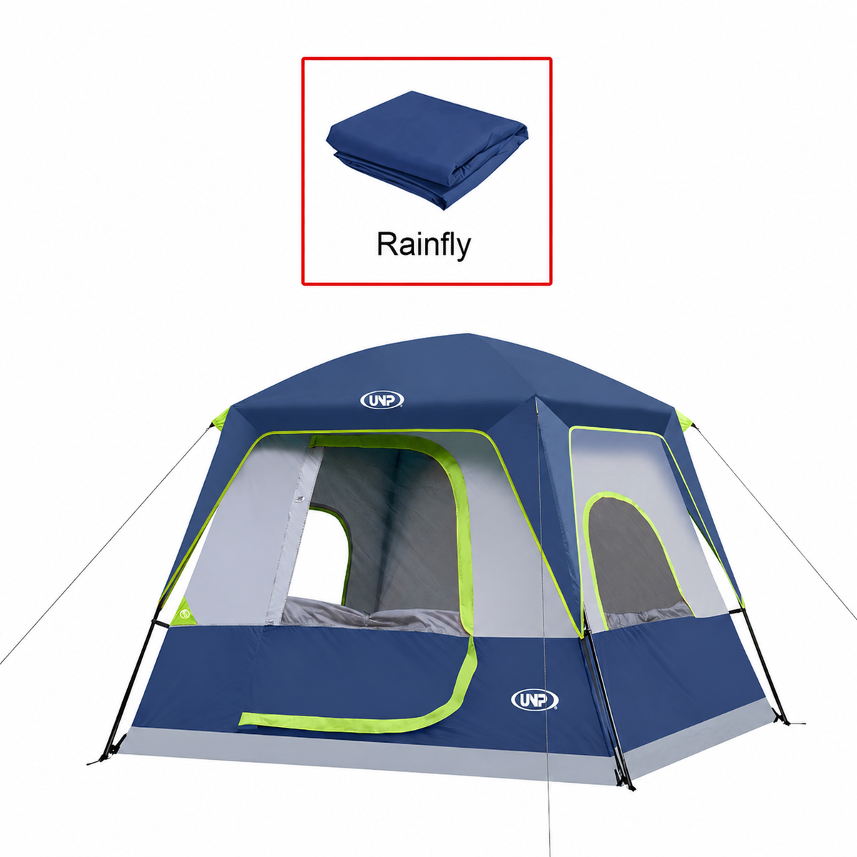 Replacement Rainfly for UNP 4-Person Tent, Tent Not Included丨UNP-8772 Random Color