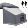 Side Tent 2 Person Camping Tent for 10' x 10' Pop Up Canopy