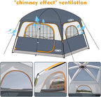 Replacement Rain Fly for UNP 6 Person Camping Tent – Tent Not Included-100978