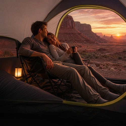 UNP 2 Person Lightweight Camping Tent - Waterproof & Windproof Dome Tent