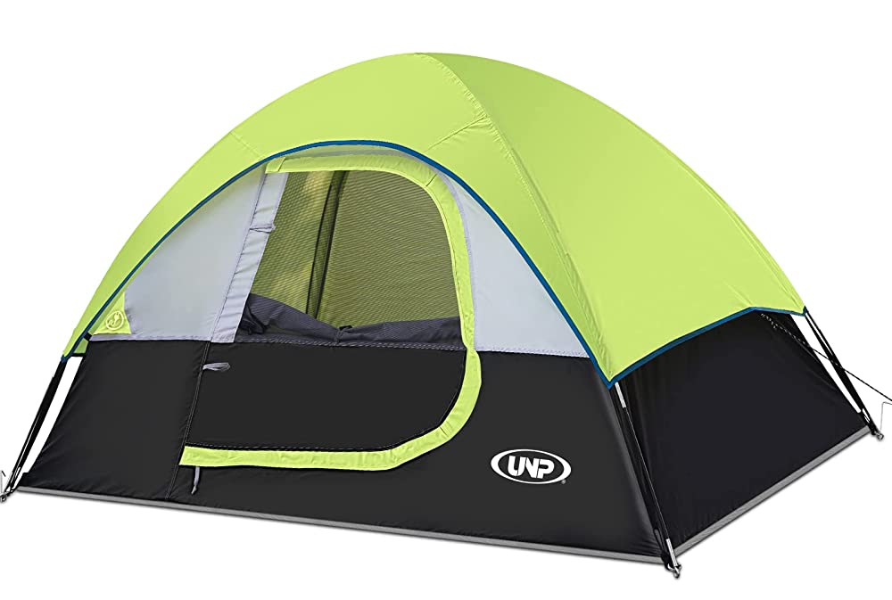 UNP 2-Personen-Leichtgewicht-Campingzelt – wasserdichtes und winddichtes Kuppelzelt