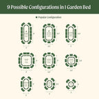 Hiker Garden - Vego garden Raised Garden Bed Kits - by UNP OUTDOOR
