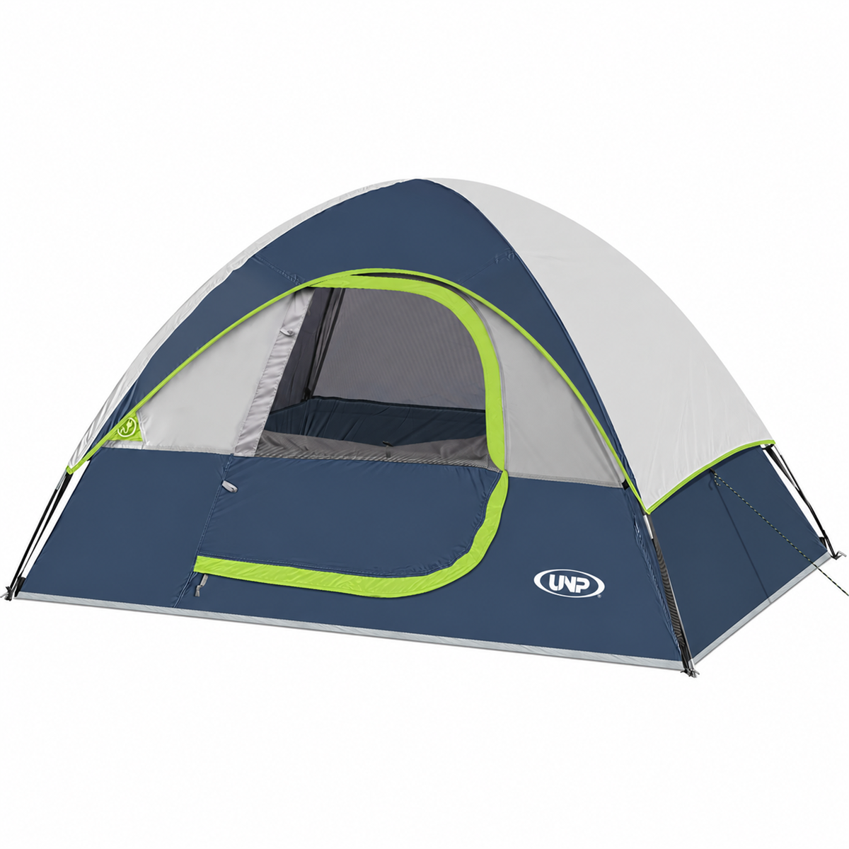 UNP 4 Person Tent, Waterproof Fast Setup Family Camping Tent