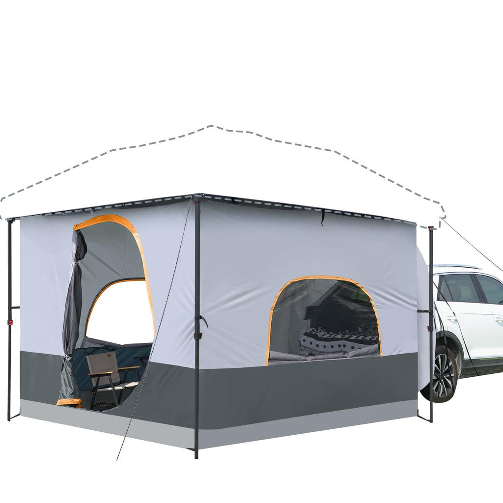 UNP Cube Tent for Camping, 10x10 Pop Up Canopy Attachment