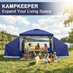 Side Tent 2 Person Camping Tent for 10' x 10' Pop Up Canopy