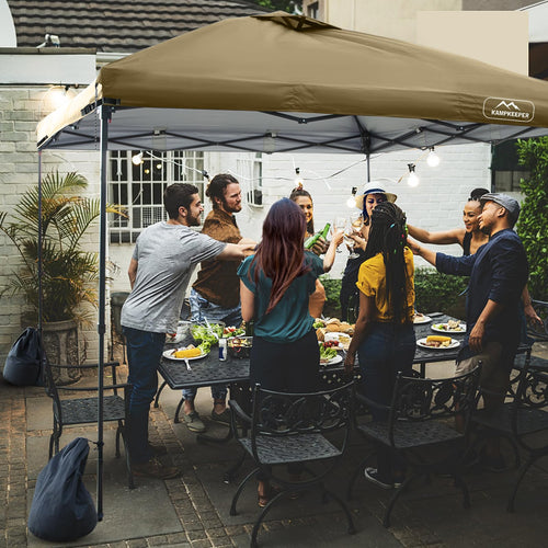 10x10 FT Replacement Canopy Top with Air Vent – UV & Waterproof