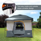 UNP Cube Tent for Camping, 10x10 Pop Up Canopy Attachment