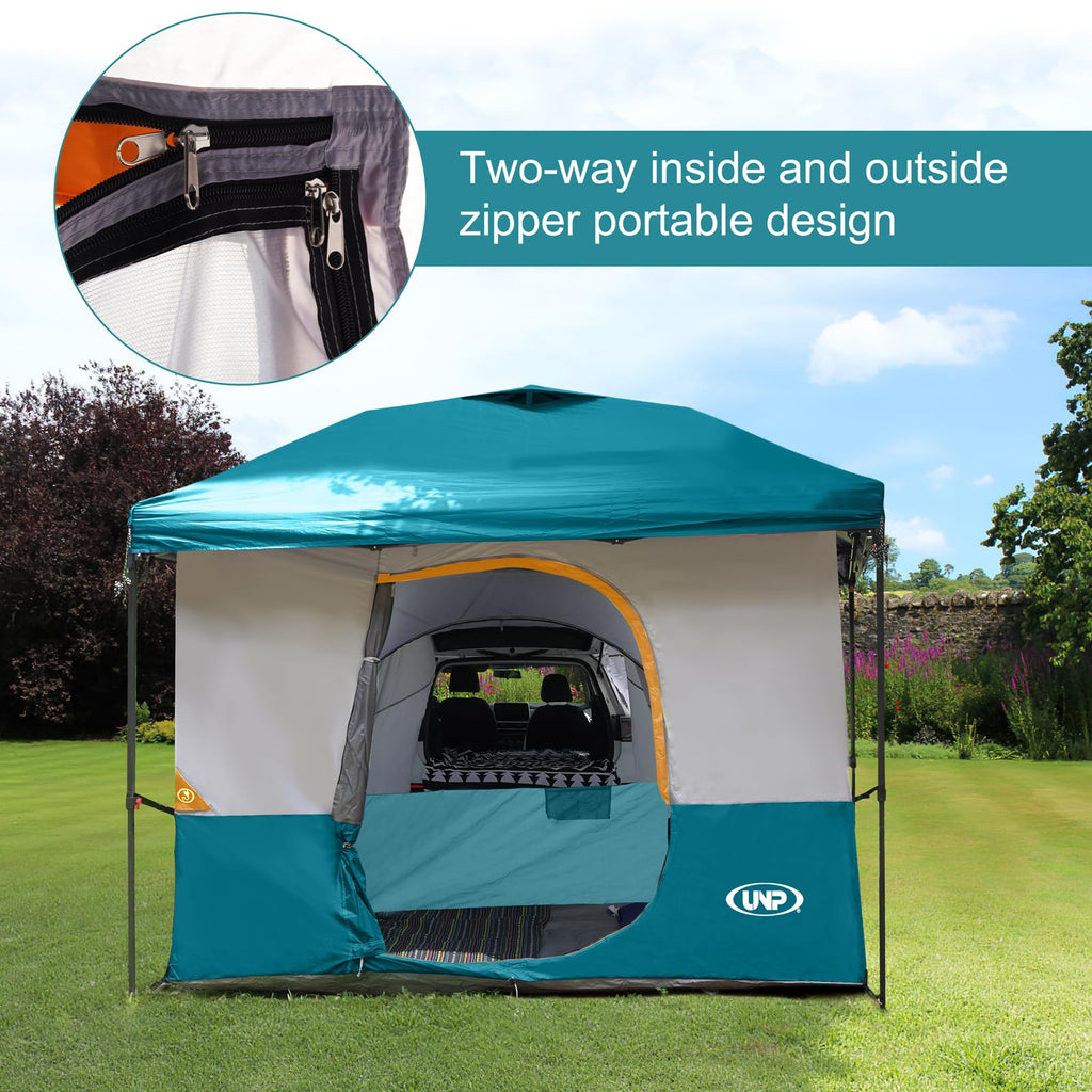 UNP Cube Tent for Camping, 10x10 Pop Up Canopy Attachment