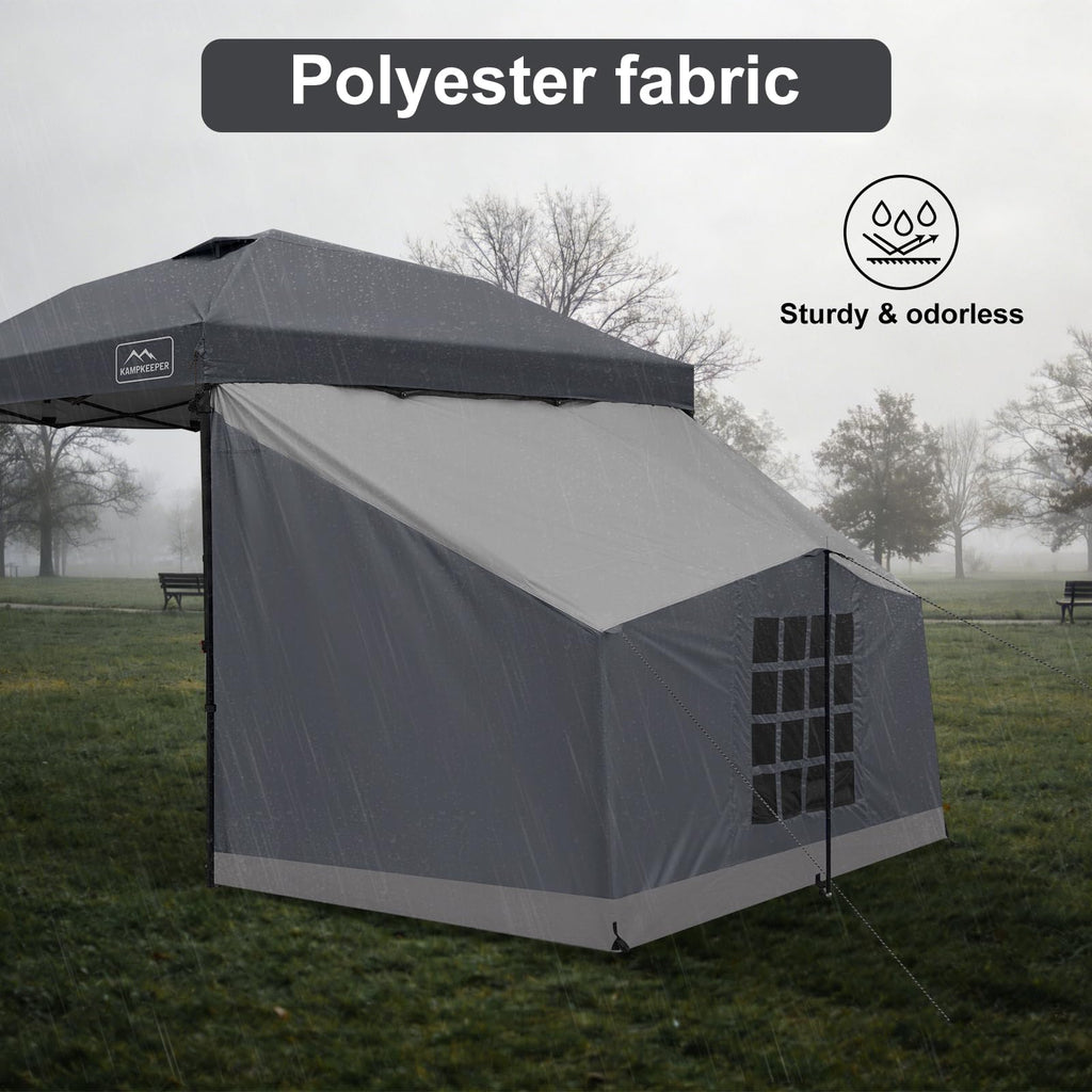 Side Tent for 10' x 10' Pop Up Canopy, 1-2 Person Camping Shelter Tent