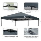 UNC 10x10 Pop Up Canopy - by UNP OUTDOOR-Detail View 