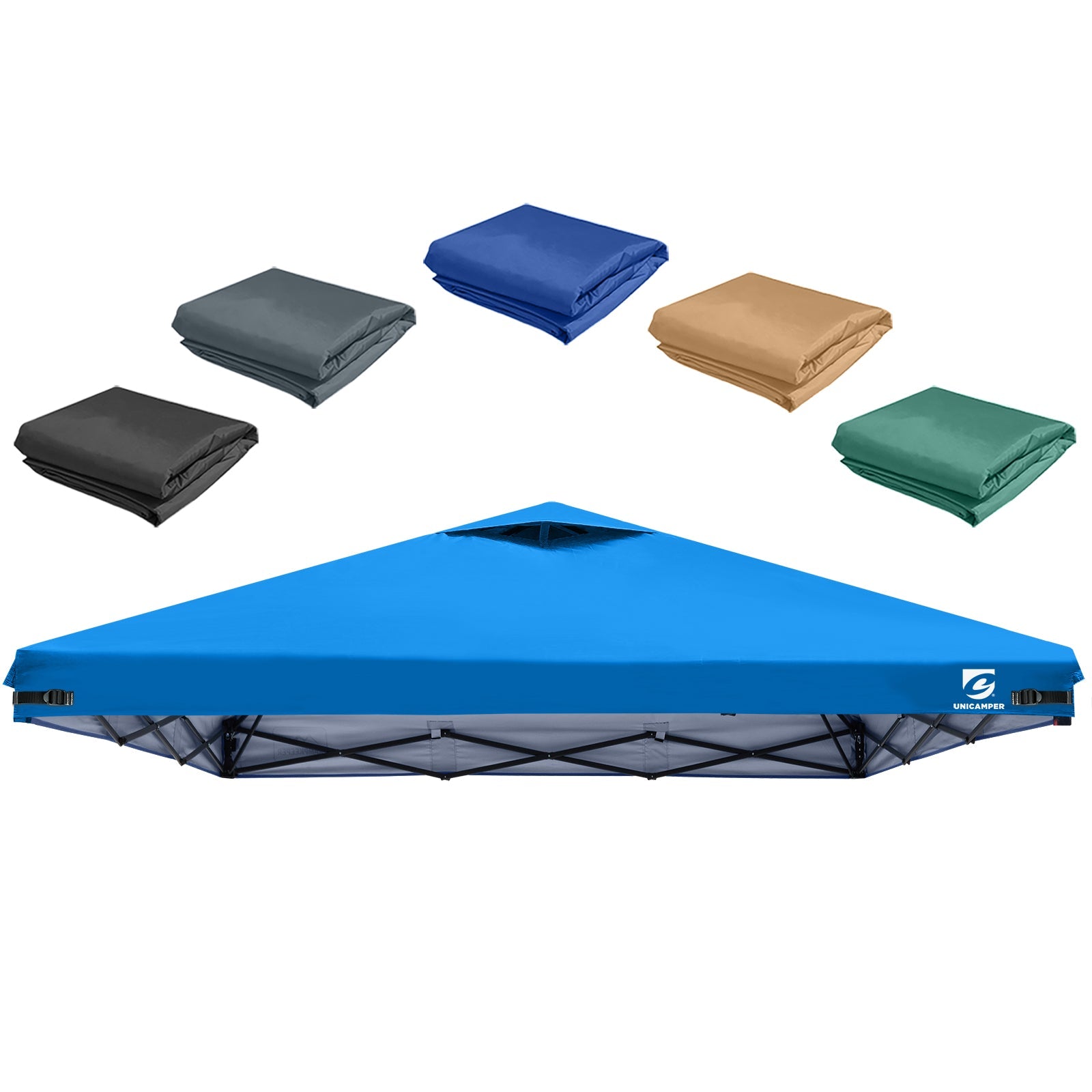 UNC 10x10 Pop Up Canopy - by UNP OUTDOOR-Blue