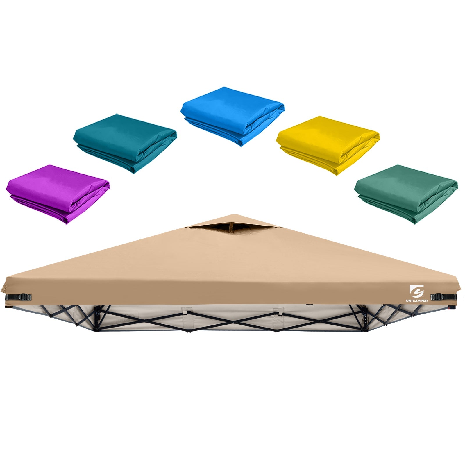 UNC 10x10 Pop Up Canopy - by UNP OUTDOOR-Beige