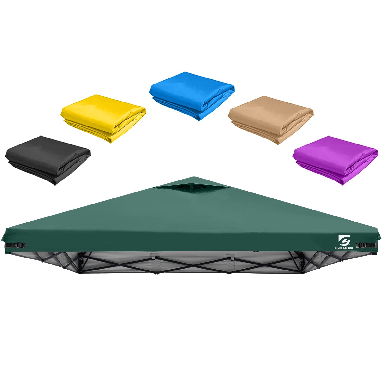 UNC 10x10 Pop Up Canopy - by UNP OUTDOOR-Green