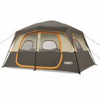 UNP 10 - Person Deluxe Family Retreat - by UNP OUTDOOR-Brown