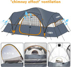 UNP 10 - Person Deluxe Family Retreat - by UNP OUTDOOR-Ventilation View