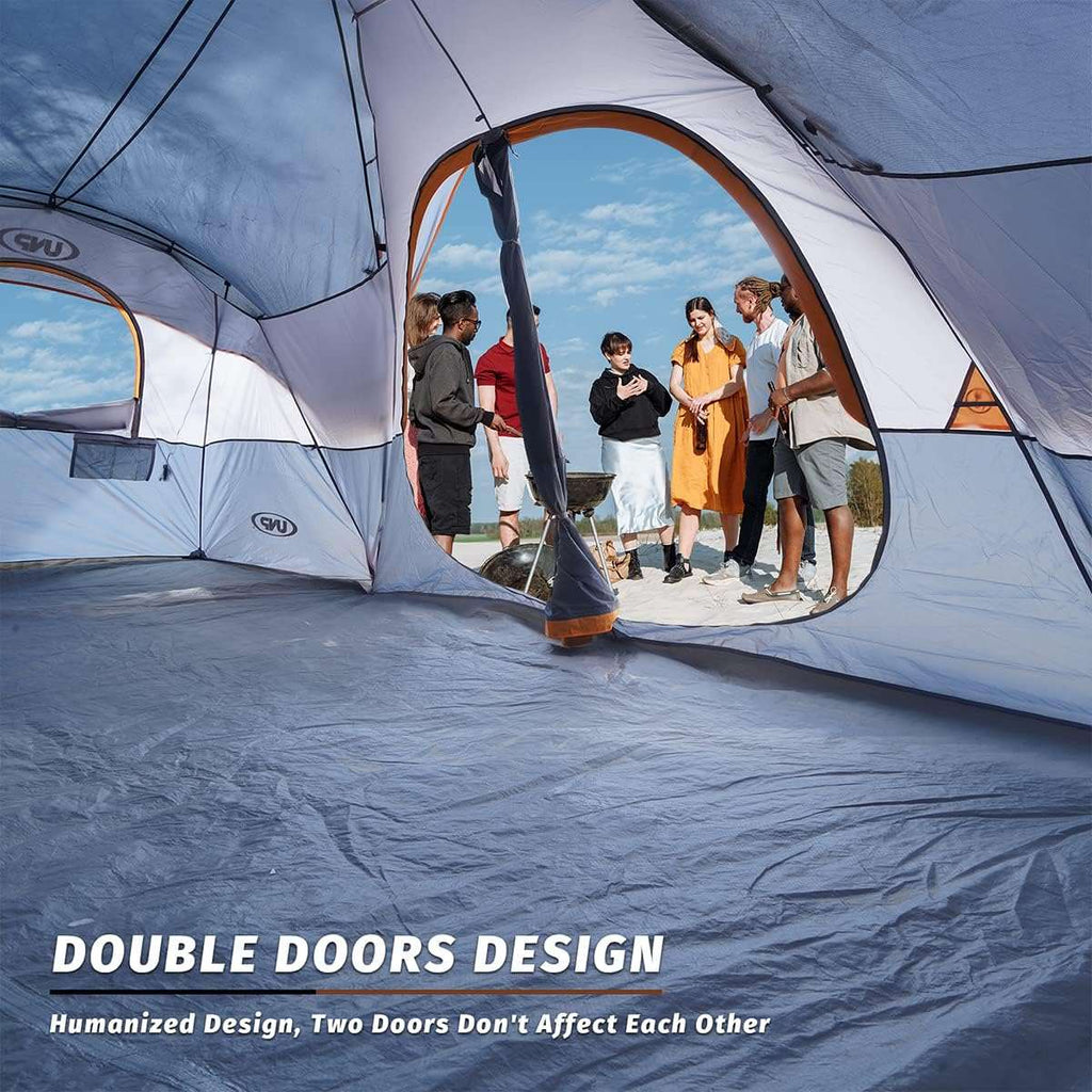 UNP 10 - Person Deluxe Family Retreat Tent - by UNP OUTDOOR