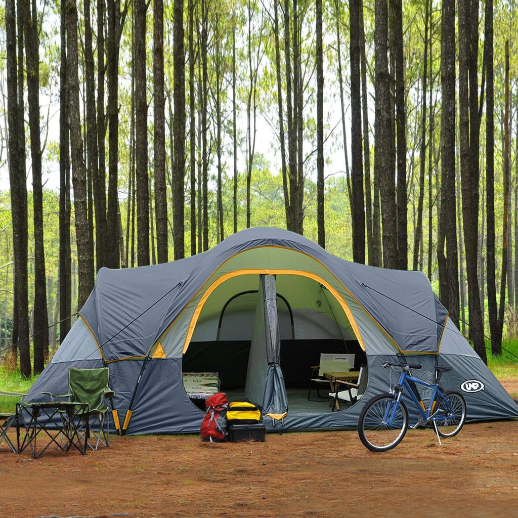 UNP 10 - Person Deluxe Family Retreat Tent - by UNP OUTDOOR