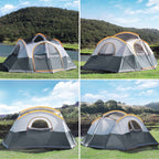 UNP 10 - Person Waterproof Family Tent - Spacious Cabin for Camping - by UNP OUTDOOR