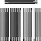 UNP replacement fiberglass tent poles set for 10-person family camping tent