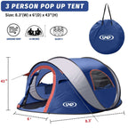 UNP 2 - Person 60s Instant Pitch - by UNP OUTDOOR