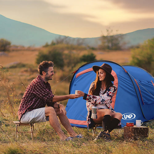 UNP 2 Person Pop Up Tent - by UNP OUTDOOR-Scene View 