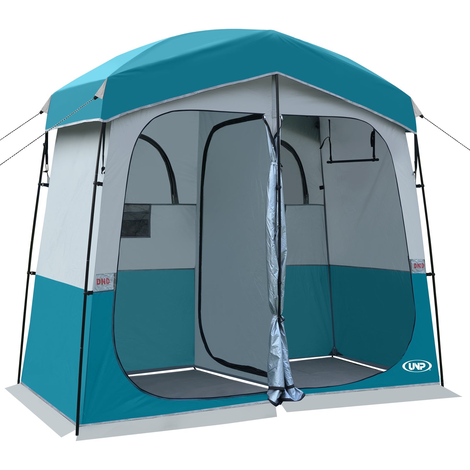 UNP 2 Person - Portable Privacy & Shower Shelter - by UNP OUTDOOR-Cyan