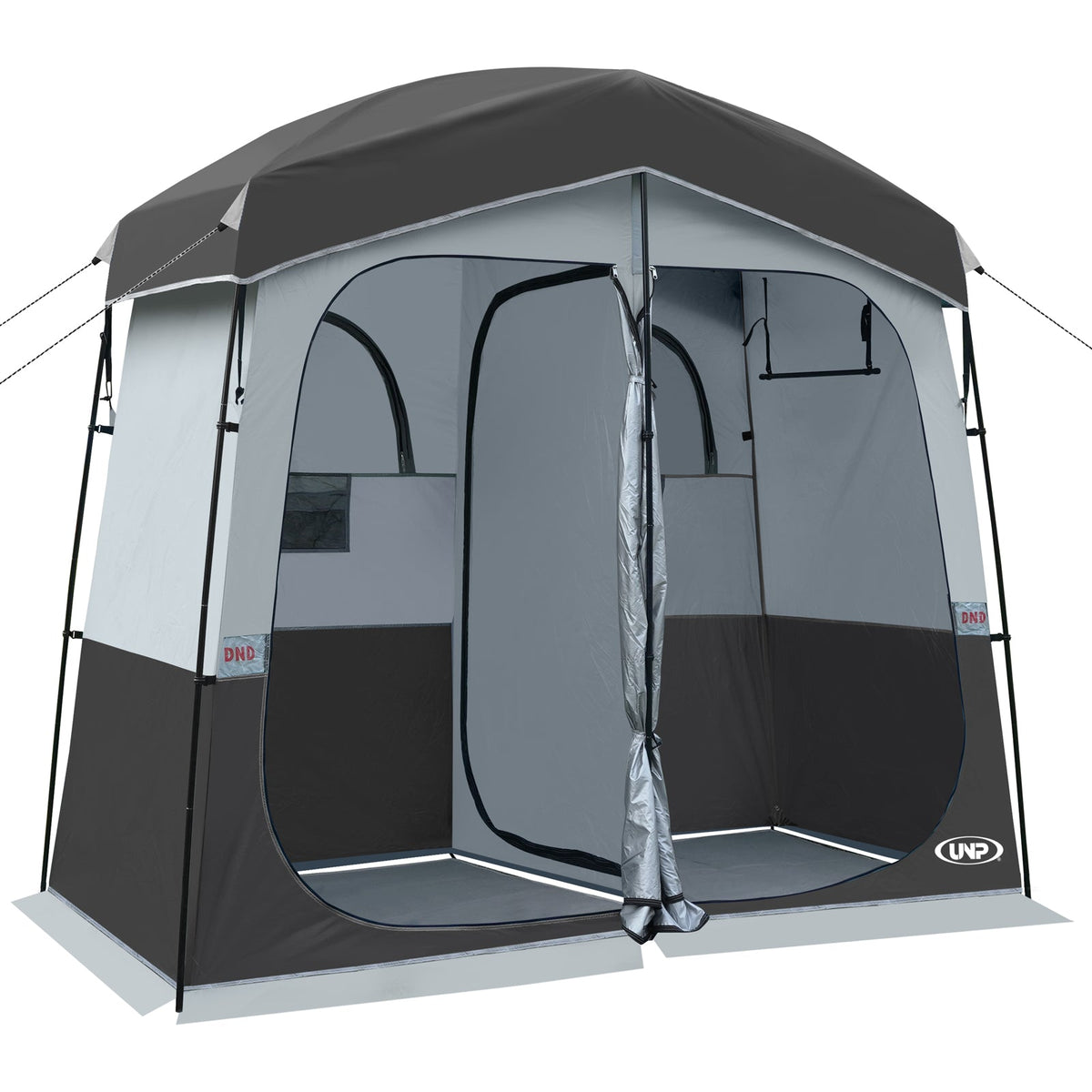 UNP 2 Person - Portable Privacy & Shower Shelter - by UNP OUTDOOR-Black