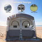 UNP 2 - Person Privacy Shower Tent - Portable Camping Shelter - by UNP OUTDOOR