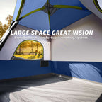 UNP 4 - Person Dome Tent - Waterproof Family Camping Shelter - by UNP OUTDOOR