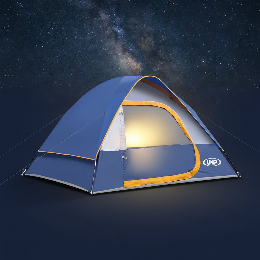 UNP 4 - Person Instant Family Tent with 60s Setup - by UNP OUTDOOR
