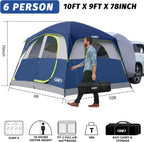UNP 6 - Person Adventure Car - Annex - by UNP OUTDOOR-Dimension View