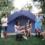 UNP 6 - Person Cabin Tent - Weather - Shield Waterproof Family Camping Shelter - by UNP OUTDOOR