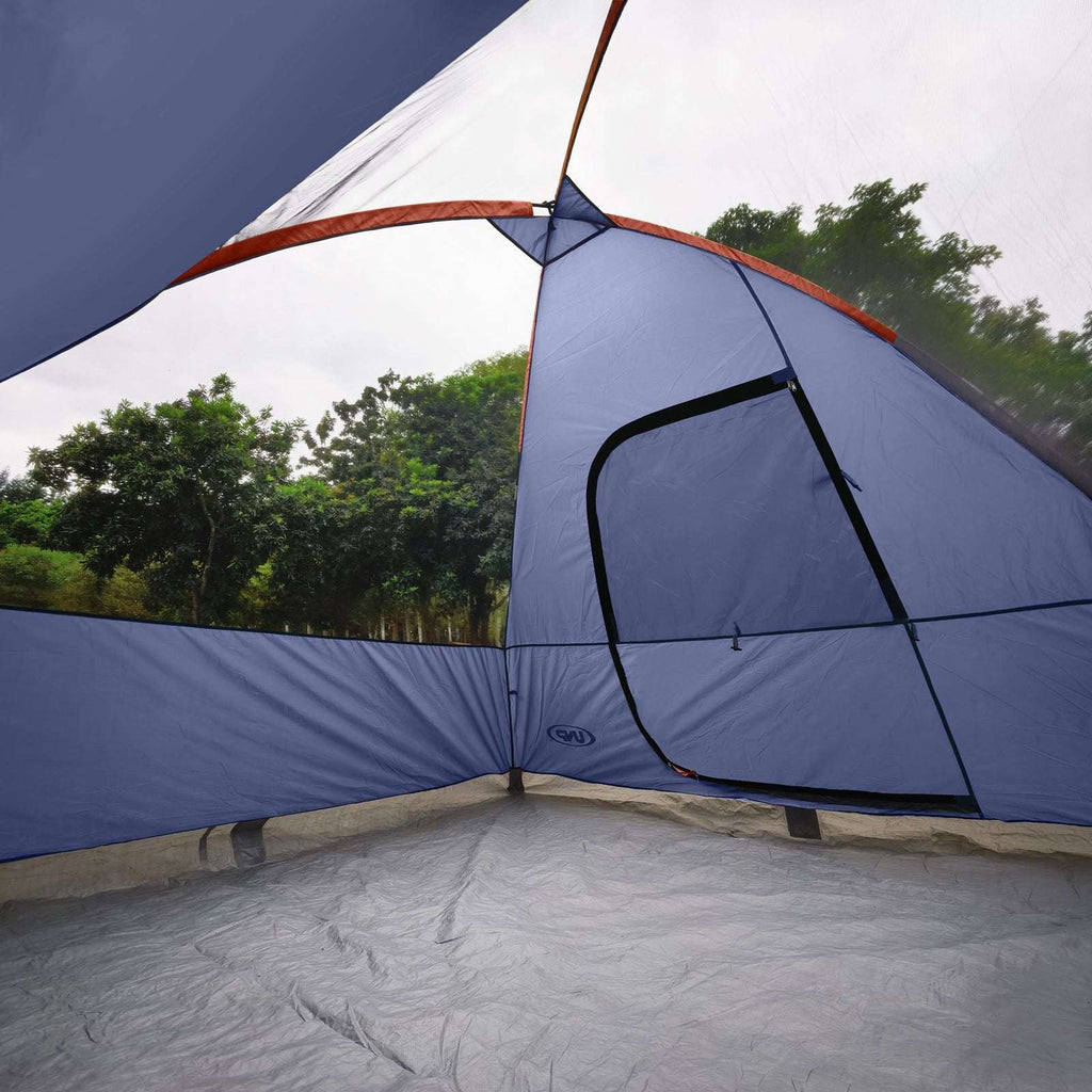 UNP 6 - Person Cabin Tent - Weather - Shield Waterproof Family Camping Shelter - by UNP OUTDOOR