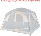 UNP 6 - Person Camping Tent Replacement Top Poles Only for UNP 6 Person Cabin Tent (UNP - 100978) - by UNP OUTDOOR