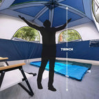 UNP 6 - Person Weather - Shield Cabin Camping Tent with Steel Poles - by UNP OUTDOOR