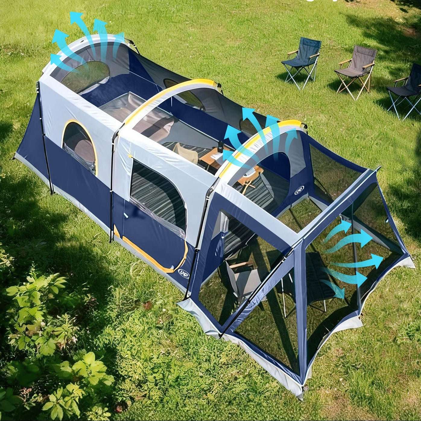 UNP 8 - Person XL Tunnel Expedition - by UNP OUTDOOR