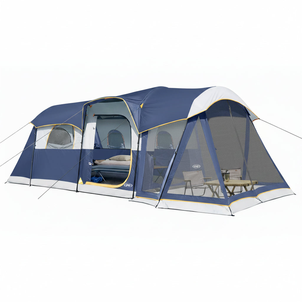 UNP 8 - Person XL Tunnel Expedition - by UNP OUTDOOR-Blue