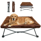 UNP Elevated Cooling Pet Cot - by UNP OUTDOOR-Brown
