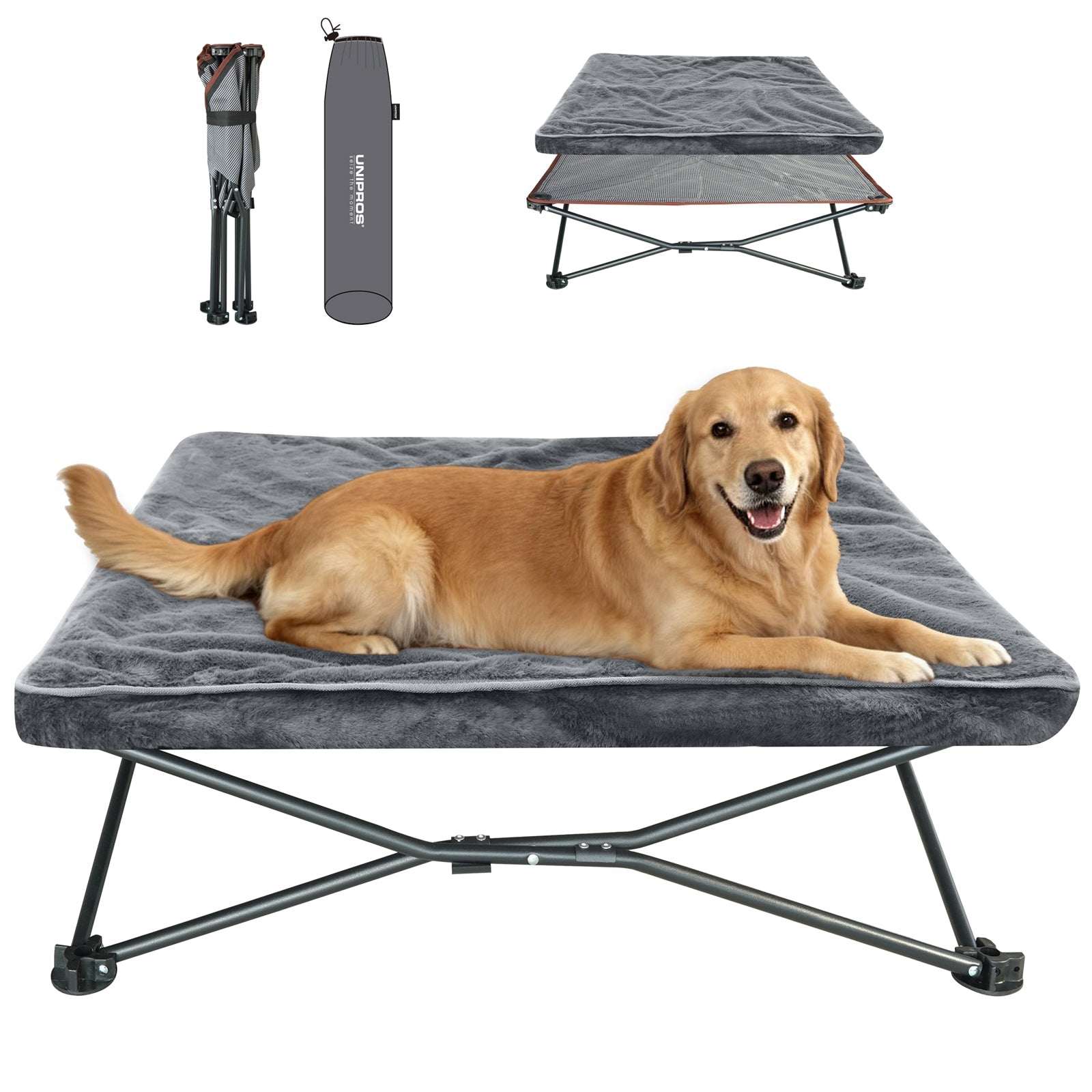 UNP Elevated Cooling Pet Cot - Foldable Outdoor Dog Bed - by UNP OUTDOOR