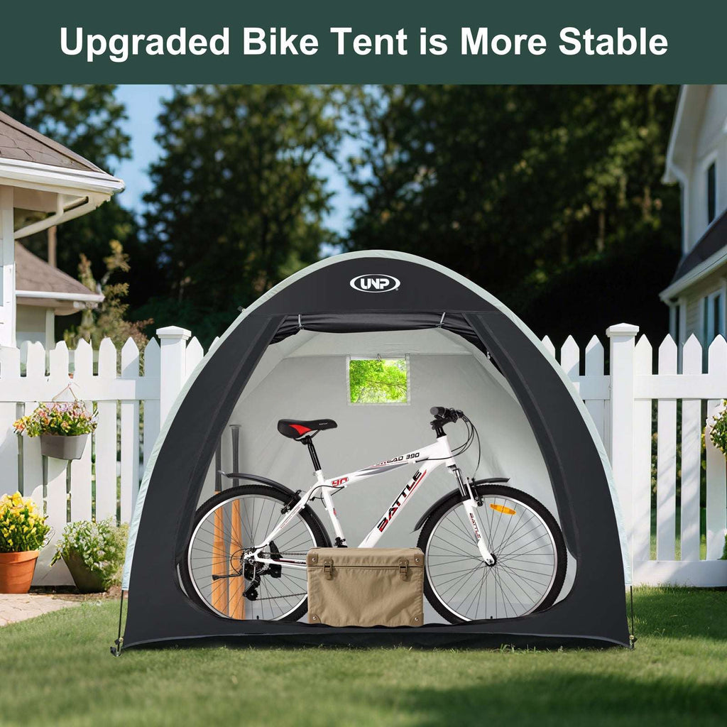 UNP Heavy - Duty Bike Cover - Waterproof Outdoor Shelter for 1 - 2 Bikes - by UNP OUTDOOR
