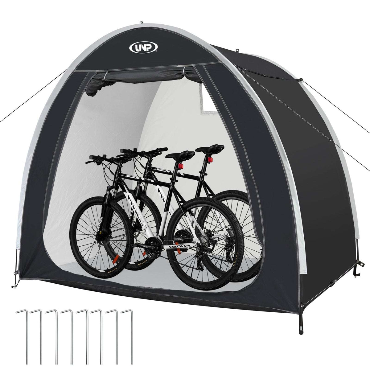 UNP Heavy - Duty Bike Cover - Waterproof Outdoor Shelter for 1 - 2 Bikes - by UNP OUTDOOR