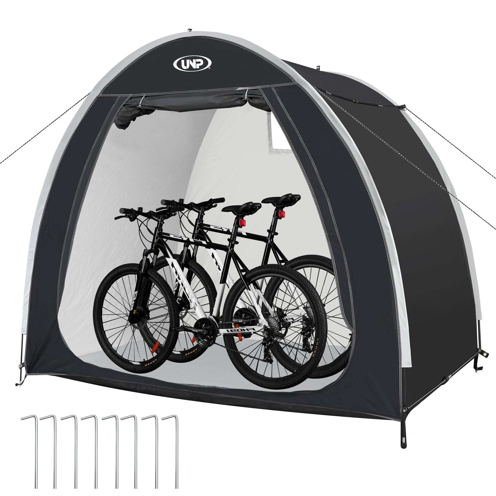 UNP Heavy - Duty Bike Cover - Waterproof Outdoor Shelter for 1 - 2 Bikes - by UNP OUTDOOR
