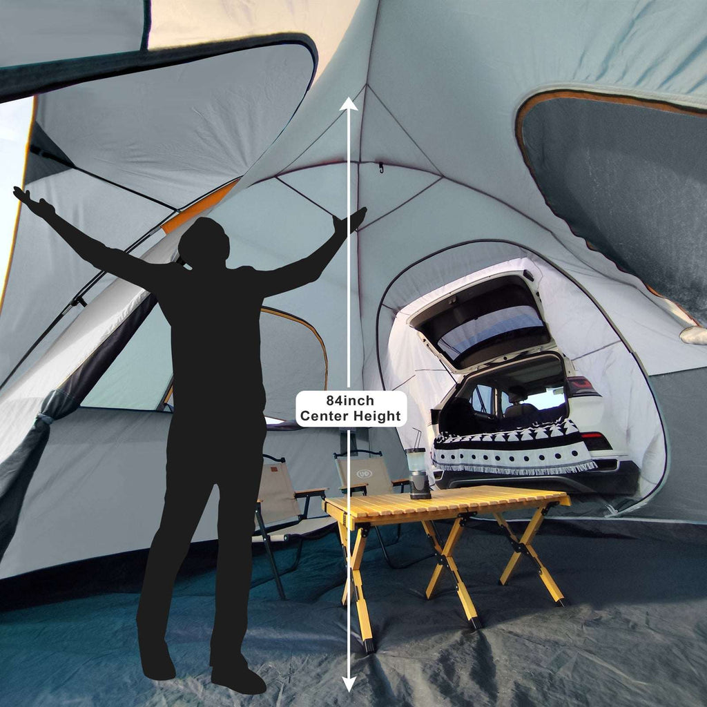 UNP Universal SUV Tailgate Shelter - 10x10 Instant Car Camping Tent - by UNP OUTDOOR