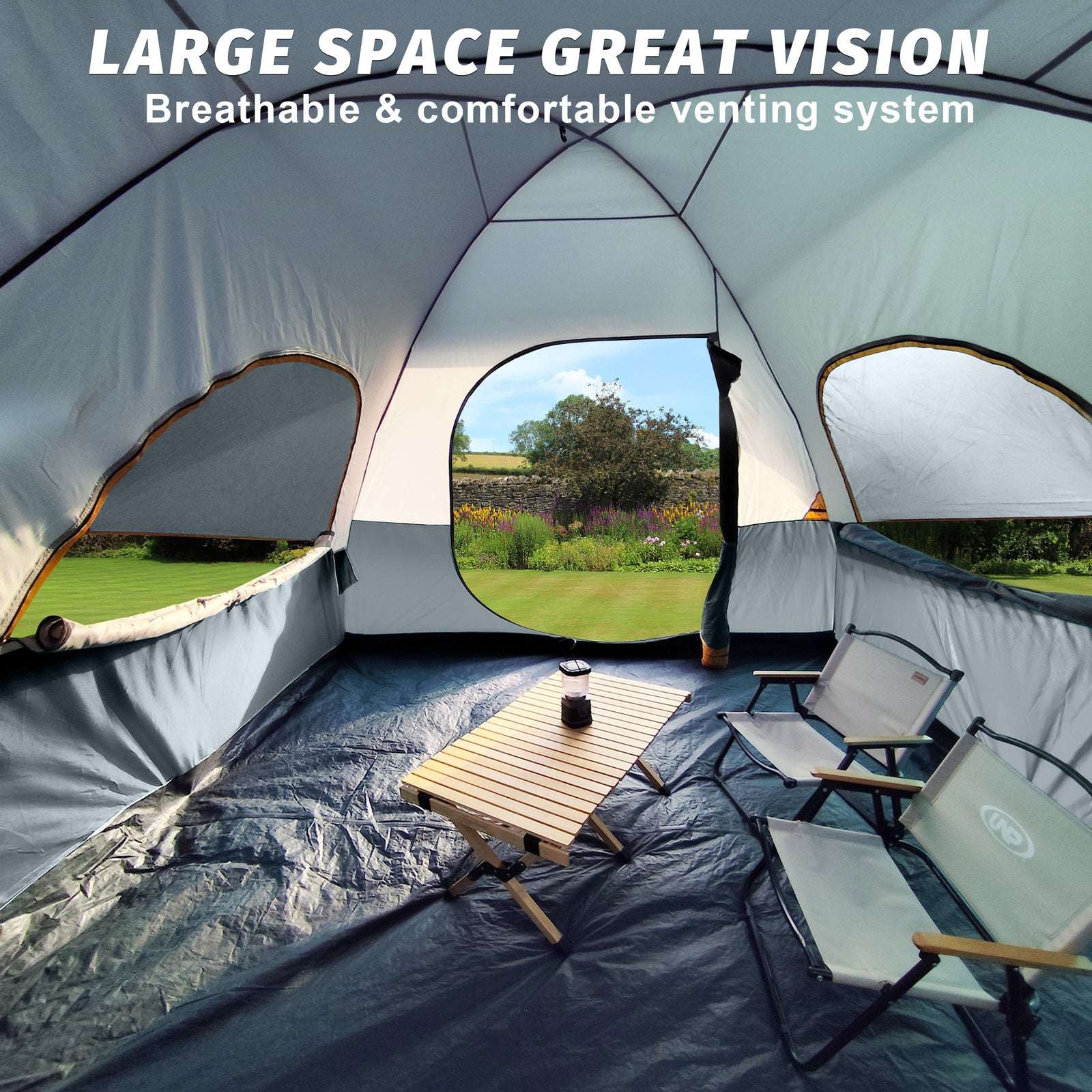 UNP Universal SUV Tailgate Shelter - 10x10 Instant Car Camping Tent - by UNP OUTDOOR