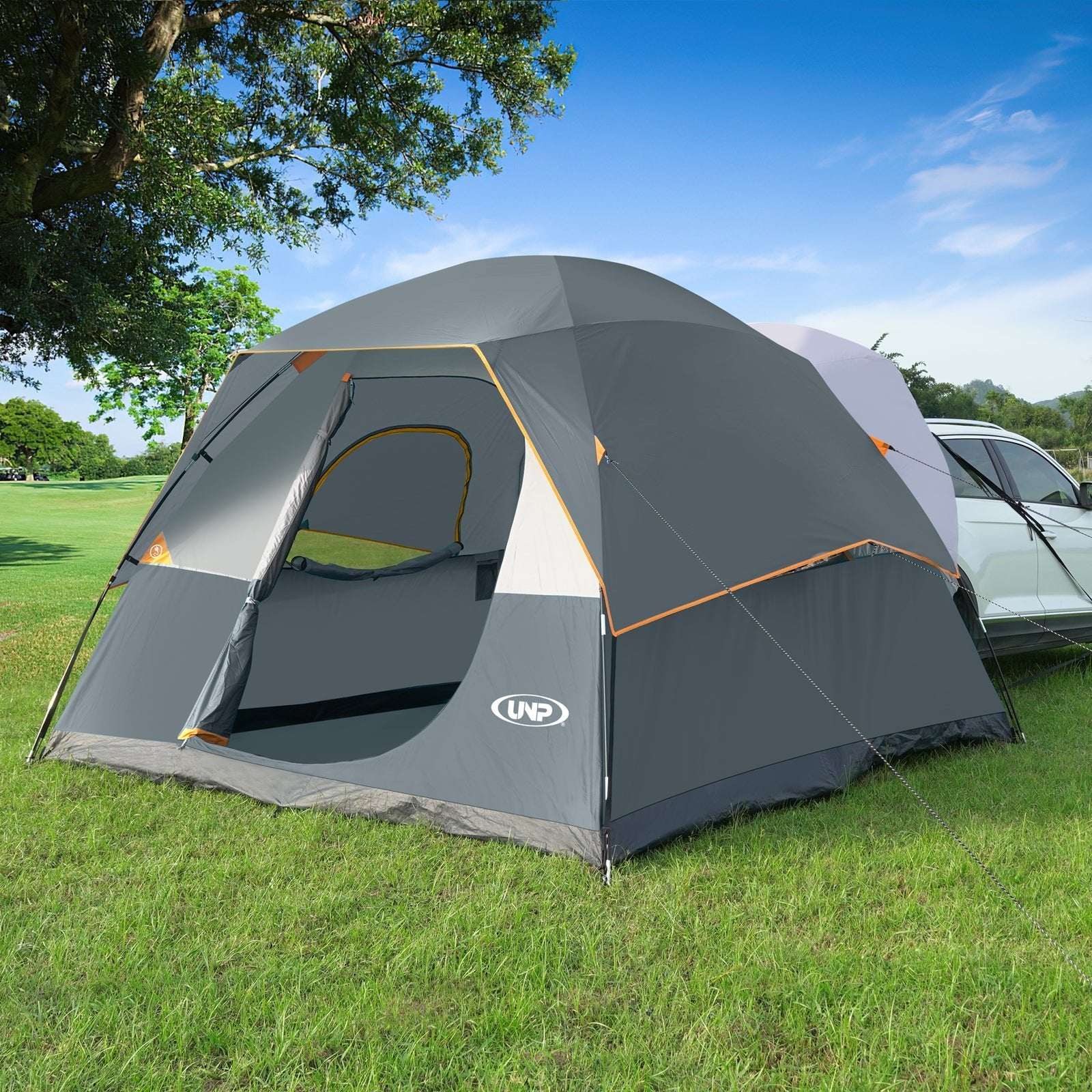 UNP Universal SUV Tailgate Shelter - 10x10 Instant Car Camping Tent - by UNP OUTDOOR
