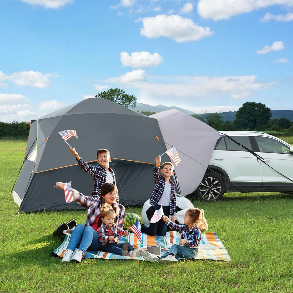 UNP Universal SUV Tailgate Shelter - 10x10 Instant Car Camping Tent - by UNP OUTDOOR