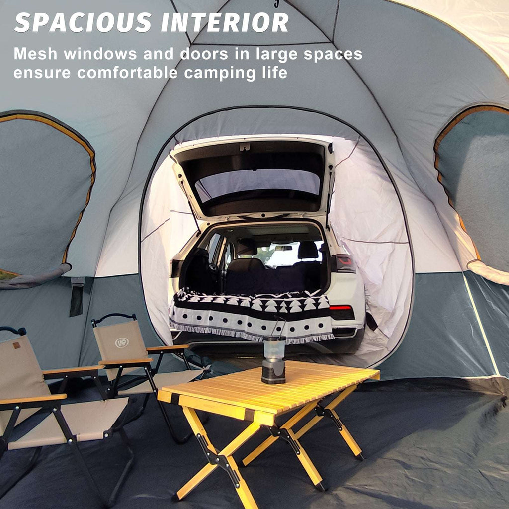 UNP Universal SUV Tailgate Shelter - 10x10 Instant Car Camping Tent - by UNP OUTDOOR